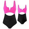 Summer Matching Family Bathing Suits Mother Girl Bikini Swimsuit For Mom and Daughter Swimsuits Female Baby Kids Beach Swimwear 3