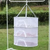 4 Layer Bra Drying Clothes Net Removable Windproof Hook for Flowers Buds Plants Organizer Drying for Fish/Vegetables/Fruit/Herbs 6