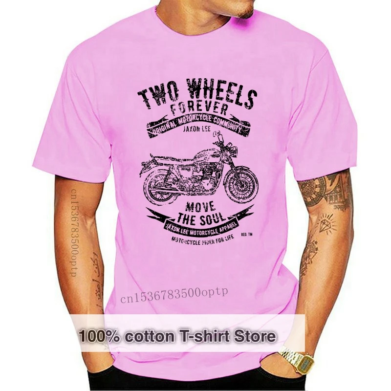 

British Motorcycle Bonneville T120 Inspired Motorcycle Art T-shirts