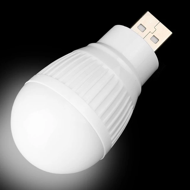 Bombilla LED de luz de emergencia recargable por USB, para acampar al aire  libre, corte de energía, lámpara portátil para tienda de acampar