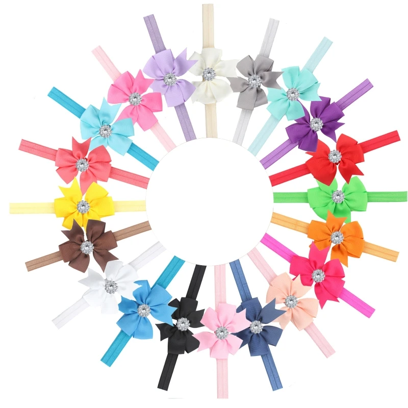 

10Pcs Newborn Baby Girl Headband Infant Toddler Bow Hair Band Girls Accessories