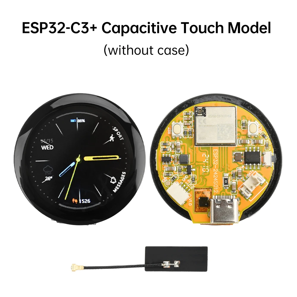 ตัวเลือกสินค้า ESP32-C3 Mini 1.28" LCD WiFi Bluetooth Touch