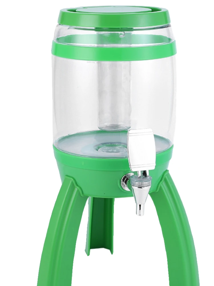 

3-liter beer barrel commercial beer barrel KTV online celebrity rechargeable beer Coke container.