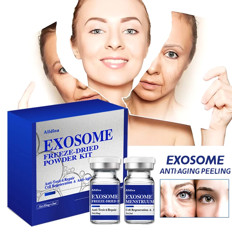D Exosome Pore Shrinking Essence Stem Cells Peptide Instant Anti-wrinkle Serum Collagen Moisturizing Nourish Firm Skin
