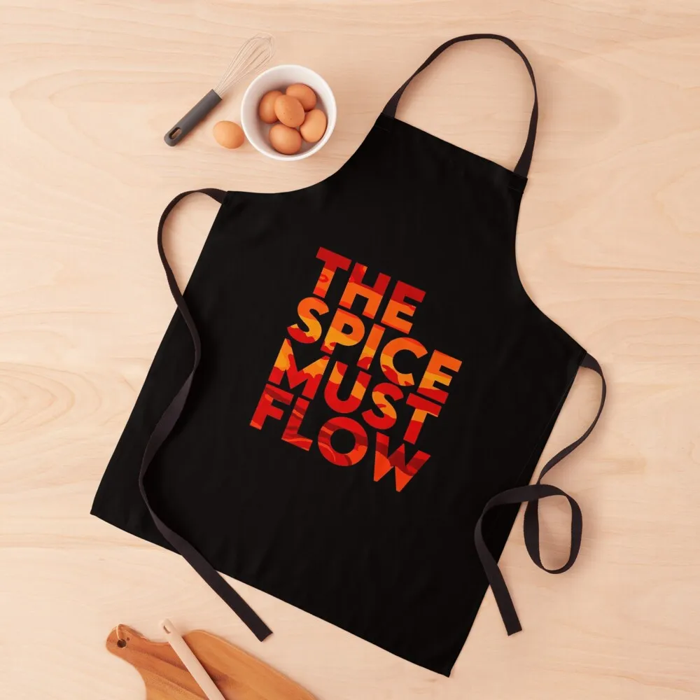 

The Spice Must Flow - Dune Apron Kitchen Apron For Man Chef Apron