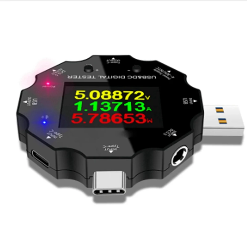 Wifi Tuya Fast Charge Tester USB Voltage Ammeter Type-C PD Mobile Phone Charger Tester Digital Voltage Ammeter digital multimeter,multimeter tester,voltage meter tester,voltage detector tester