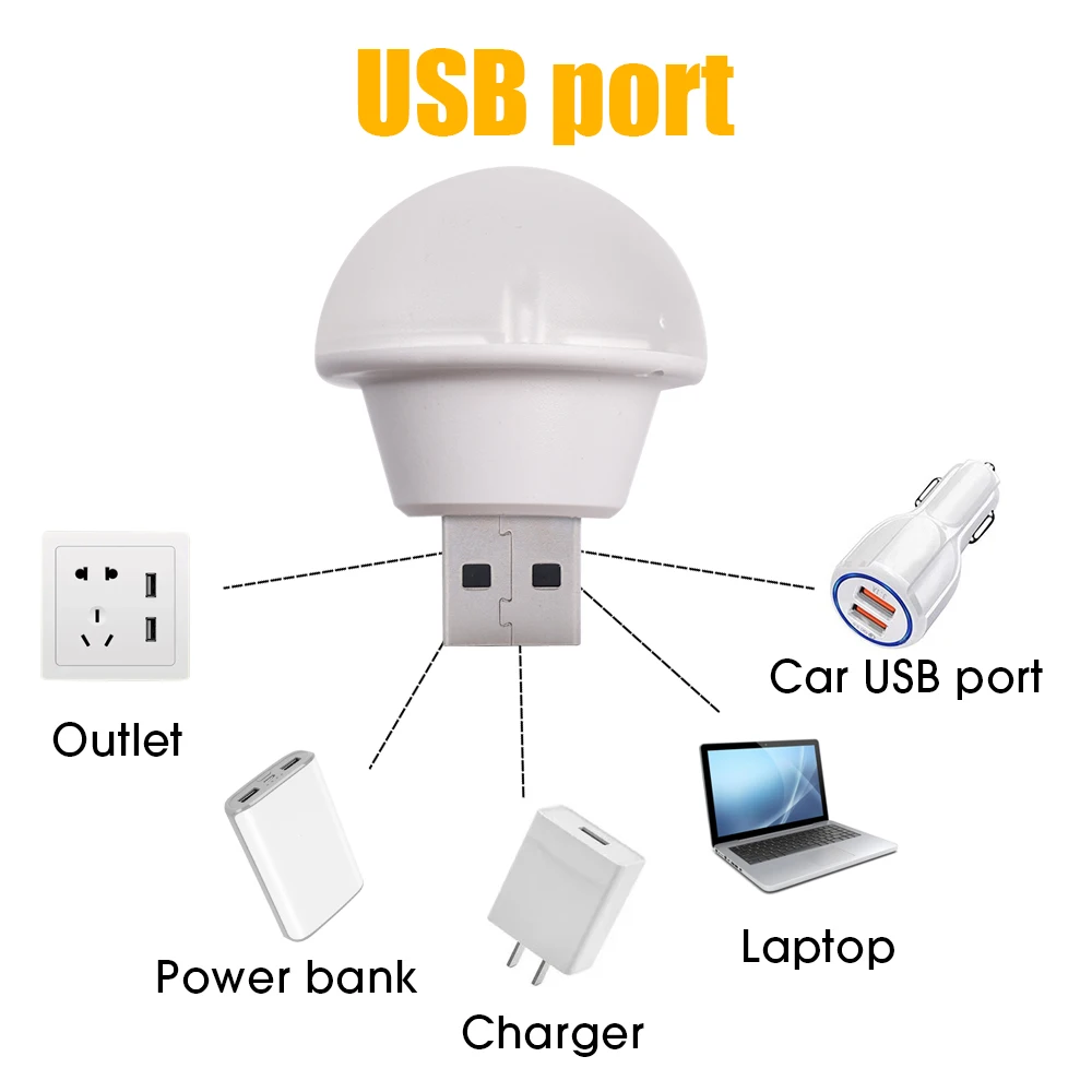 Рисунок 6 - Мини USB ночные светильники 20/1 шт.