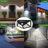 Hot Selling Solar Human Body Induction Wall Lamp Outdoor Garden Courtyard Lamp New Rural Area Outdoor Wall Landscape LED Lamp 2