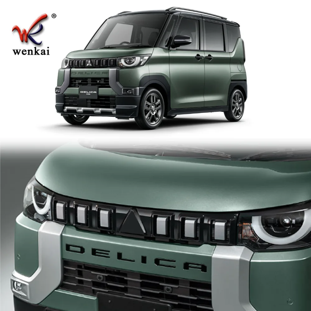 

For Mitsubishi Delica 2023 Front Racing Grille Trim Car Exterior Accessories
