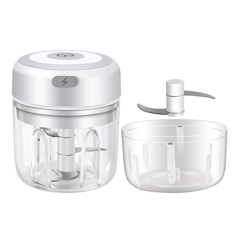 

Electric Garlic Chopper Vegetable Chopper Hand Chopper Wireless Mincer Portable Mini Electric Food Chopper Mini Blender