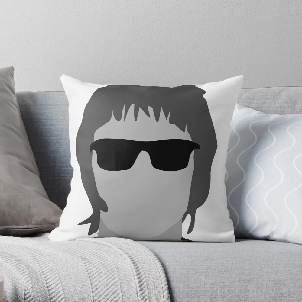 

Liam Gallagher Throw Pillow Couch pillows Plaid sofa