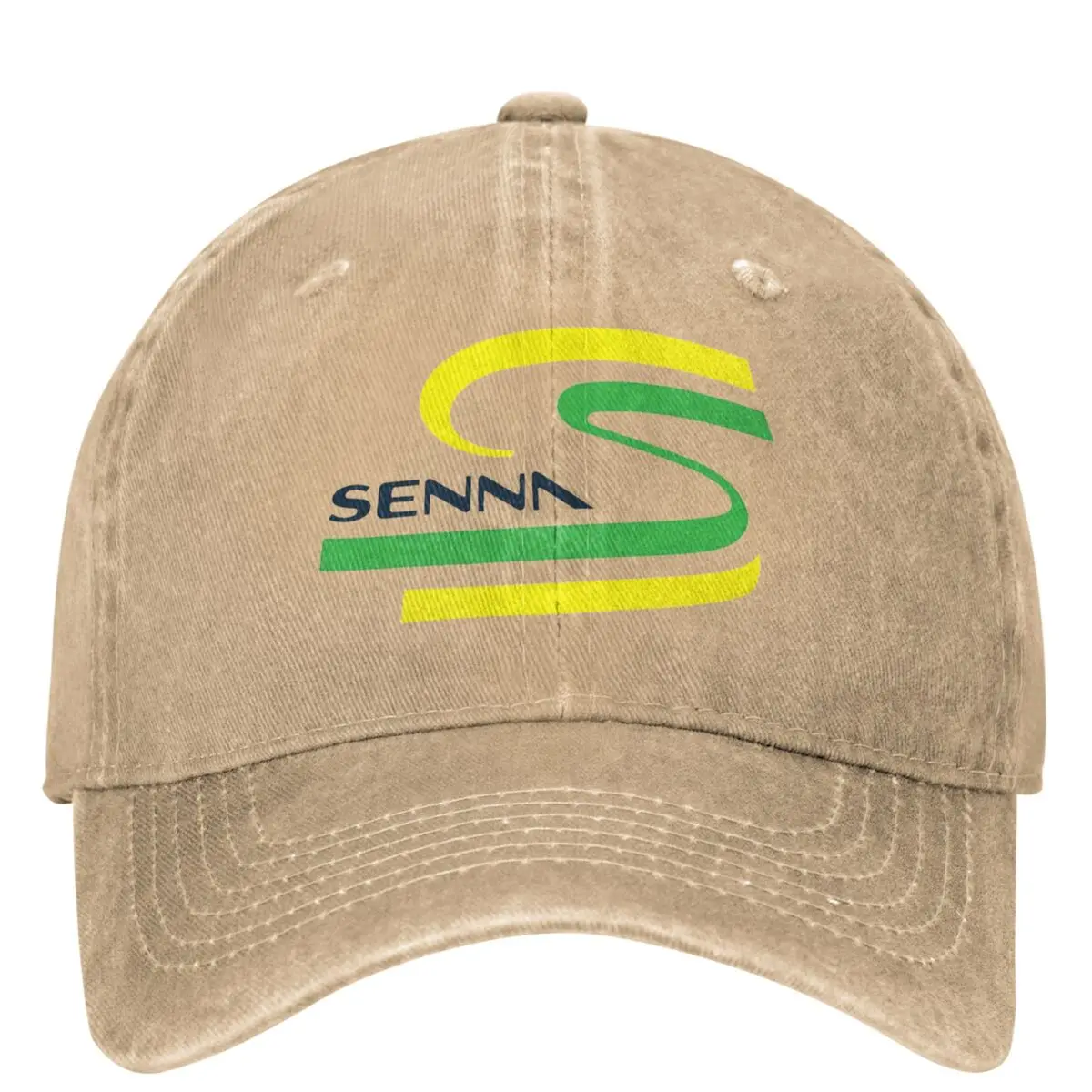 Ayrton Senna-gorra de béisbol lavada para hombre y mujer, gorro clásico de Hip Hop, ideal para senderismo, pesca, Primavera