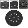 9 Inch/215mm Backup Soft/hard/6mm Thread Drywall Sander Hook And Loop 10 Pad Hole Wall Grinding Polishing Plate Sanding Disk 5