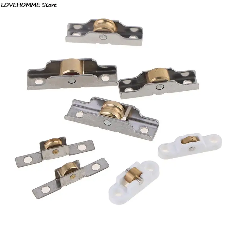 Sliding Door Pulley Roller Stainless Steel Window Pulley for Glass Furniture