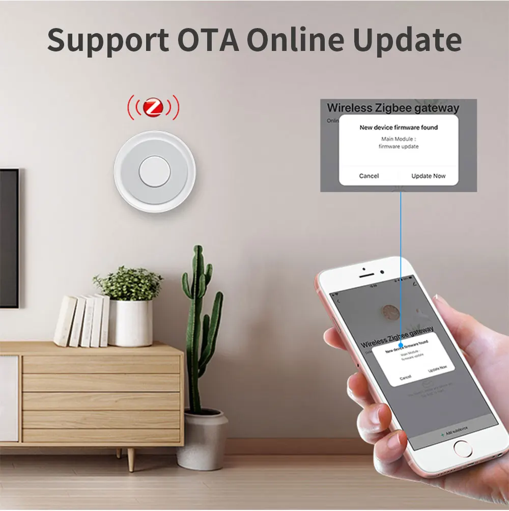 Zigbee Gateway Tuya HUB Wireless Bridge Smart Home Remote Control Zigbee 3.0 Pro