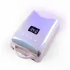 10S Quick Dring Nail Lamp High End Salon Professional Purple Ray Nail Dryer 78W Double Hand 52K Battery Charge Manicure  Light 5