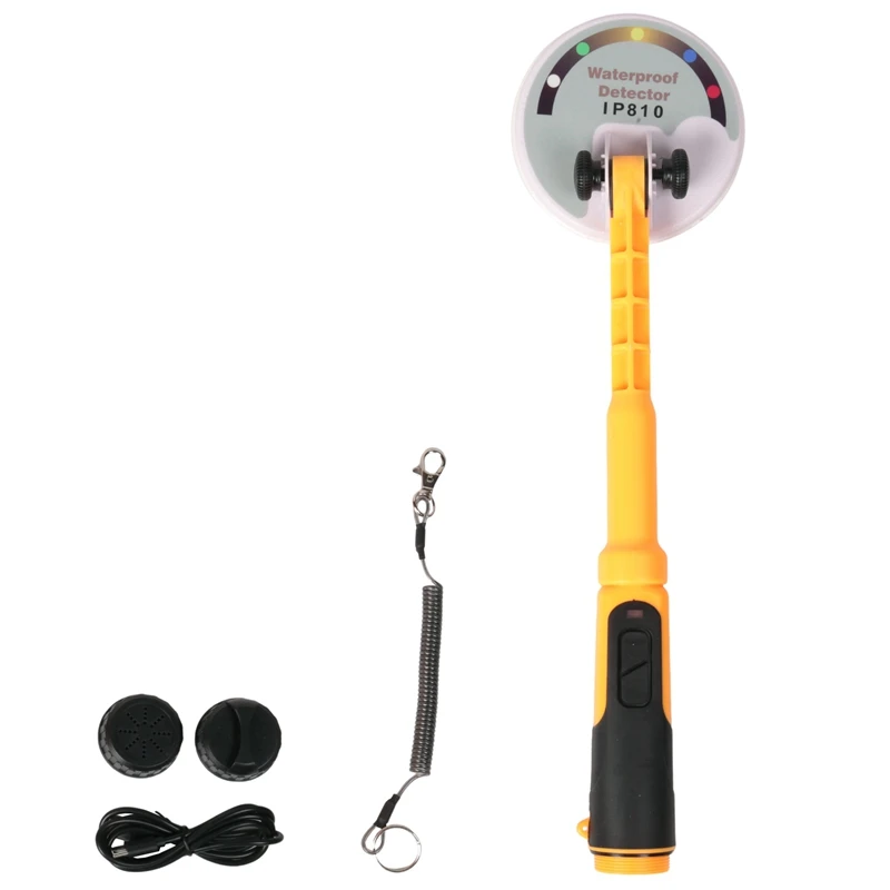 

Metal Detector IP810 Waterproof Portable Handheld Coin Pinpointer Hunter Treasure Seekers