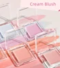 Judydoll Single Blush Portable Silky Cream Multipurpose Blusher Eyeshadow Nude Apricot Roasted Natural Brighten Skin Tone Makeup 5