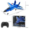 RC Plane F35 Fighter 2.4G Remote Control Aircraft EPP Foam Flying Model Glider Airplane Model Toys For Children Boys Gift 6