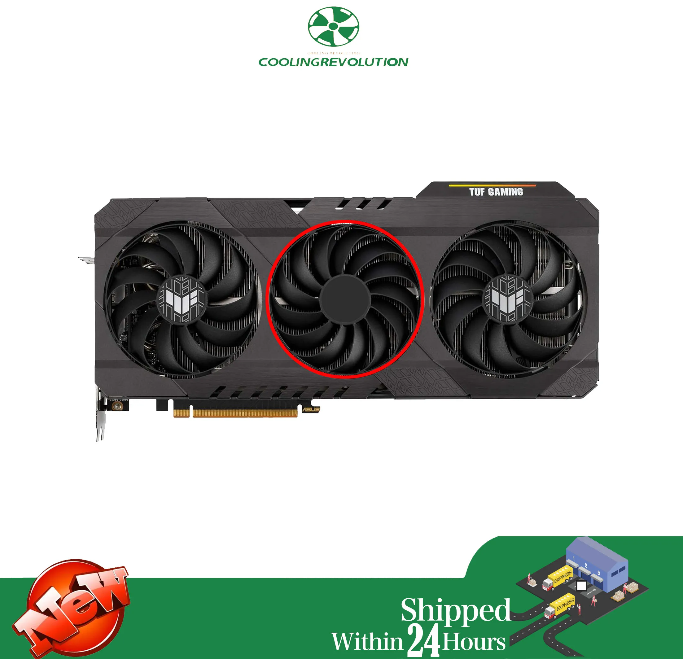 RX6800 RX6900XT กราฟิกสำหรับ ASUS TUF Gaming Radeon