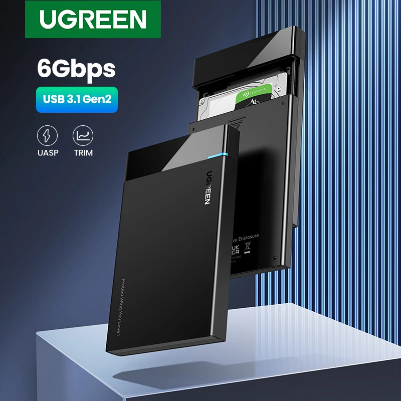 Compact USB 3.0 External Hard Drive Enclosure