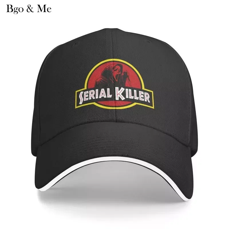 

2023 New Custom Ghost Serial Killer Baseball Cap Women Men Breathable Halloween Scream Movie Dad Hat Outdoor