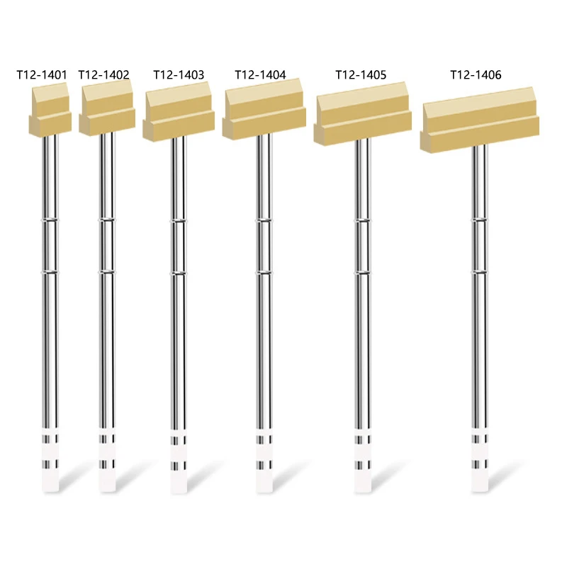 Enhanced Electric Soldering Iron Tip with Rapid Heating and T-Shaped Shovel Head