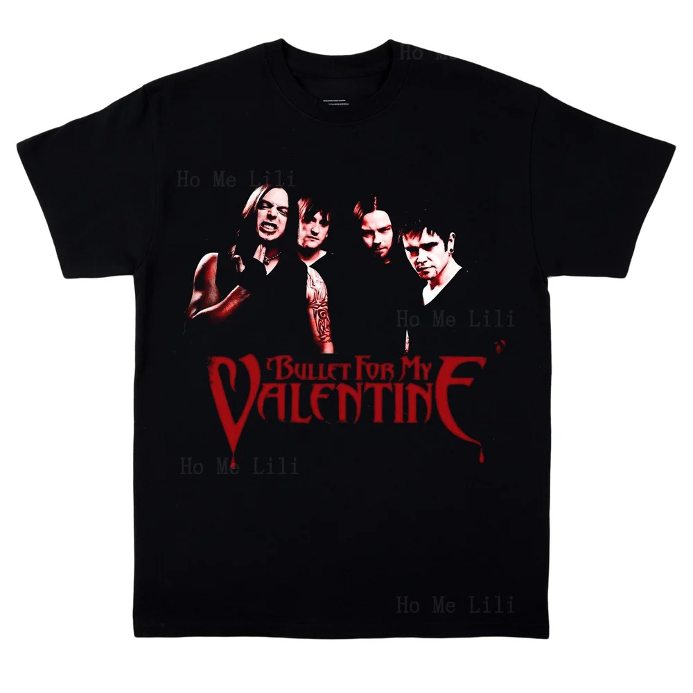Bullet For My Valentine Heavy Metal Band New Tour Magliette Grafiche Nere