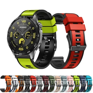 20mm 22mm Strap For Huawei Watch GT 4 46mm Silicone Sport Bracelet For Huawei Watch 3 4/GT2 GT 3 42mm/GT 2 Pro/GT Runner 2E Band