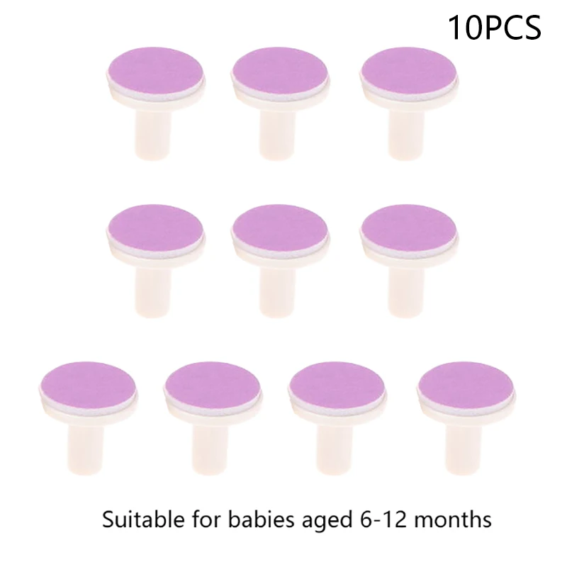 10Pcs Baby Nail File Pads Electric Nail Trimmer Replacement Pads Baby Nail Grinding Heads For Kid Newborn Infant Toddler