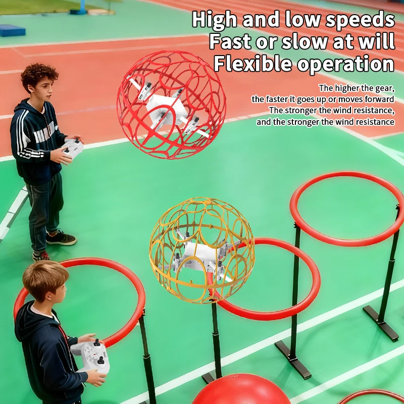 Drone da calcio per educazione e formazione, forniture per competizioni scientifiche ed educative, quadricottero telecomandato, regali giocattolo - immagine 5