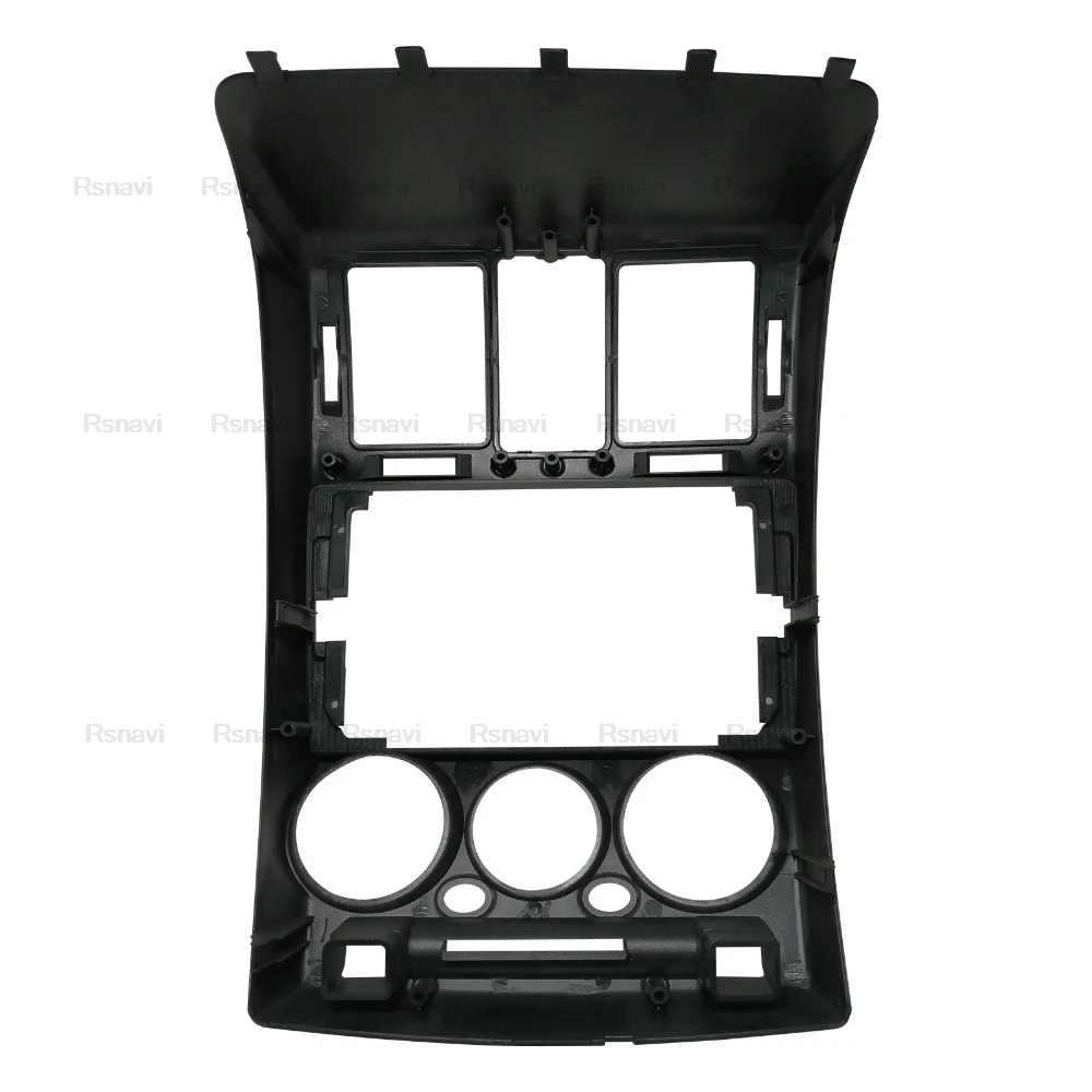 Kit Cruscotto Radio Stereo 2Din Car Stereo Radio Fascia Center Control CD Pannello Cruscotto Sostituzione Telaio per Panda 2003-2012