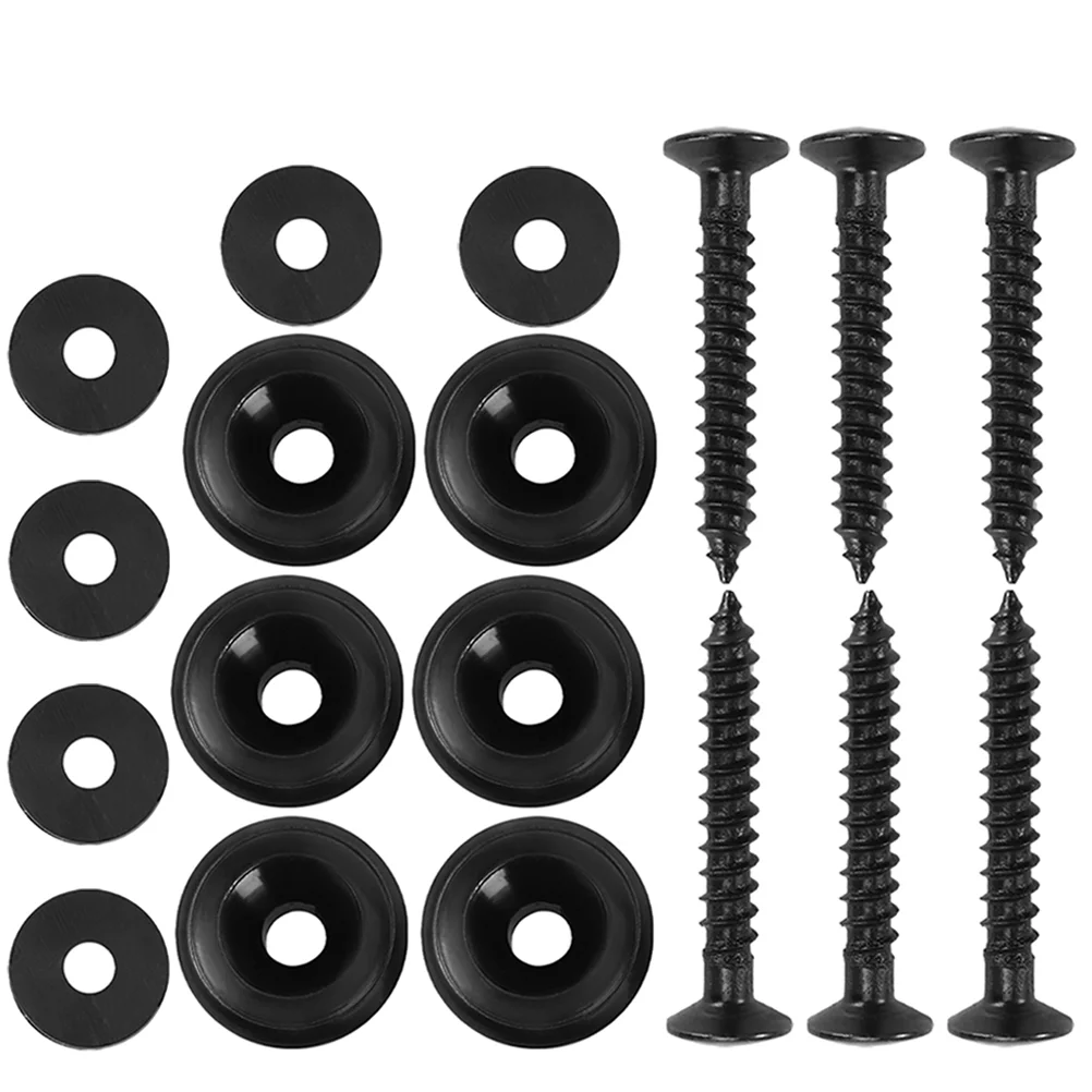 

6pcs Electric Guitar Strap Studs Guitar Strap Metal Studs Nonslip Ukulele Strap Locks