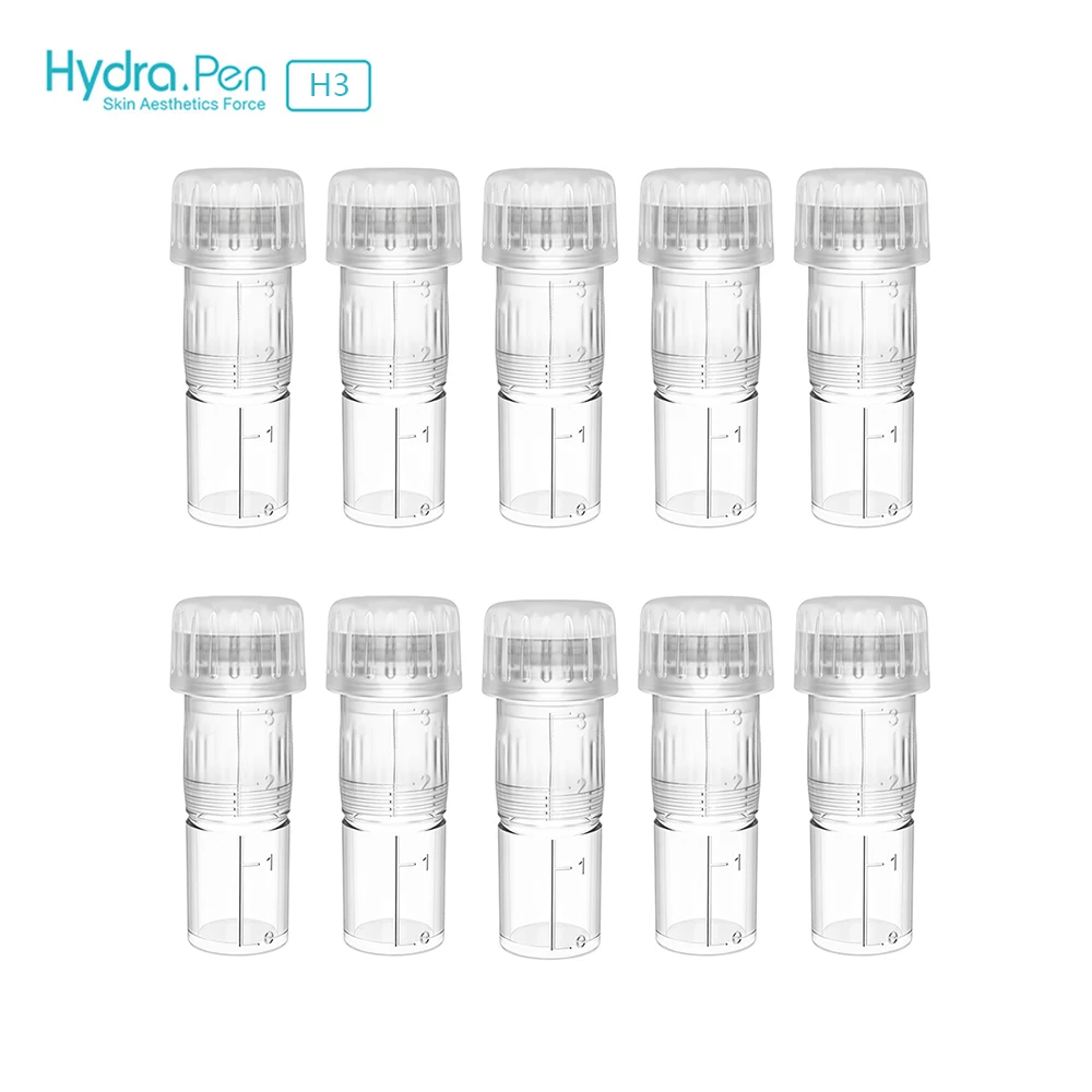10Pcs Hydra Pen H3 Cartuccia Di Aghi Usa E Getta Regolabile 12Pin/Round Nao /Slicone Nano Mts Microneedling Essence Import