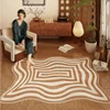 Irregular Rugs for Bedroom Light Luxury Living Room Decoration Thicken Carpet Home Plush Lounge Rug Large Area Anti-slip Mat 4