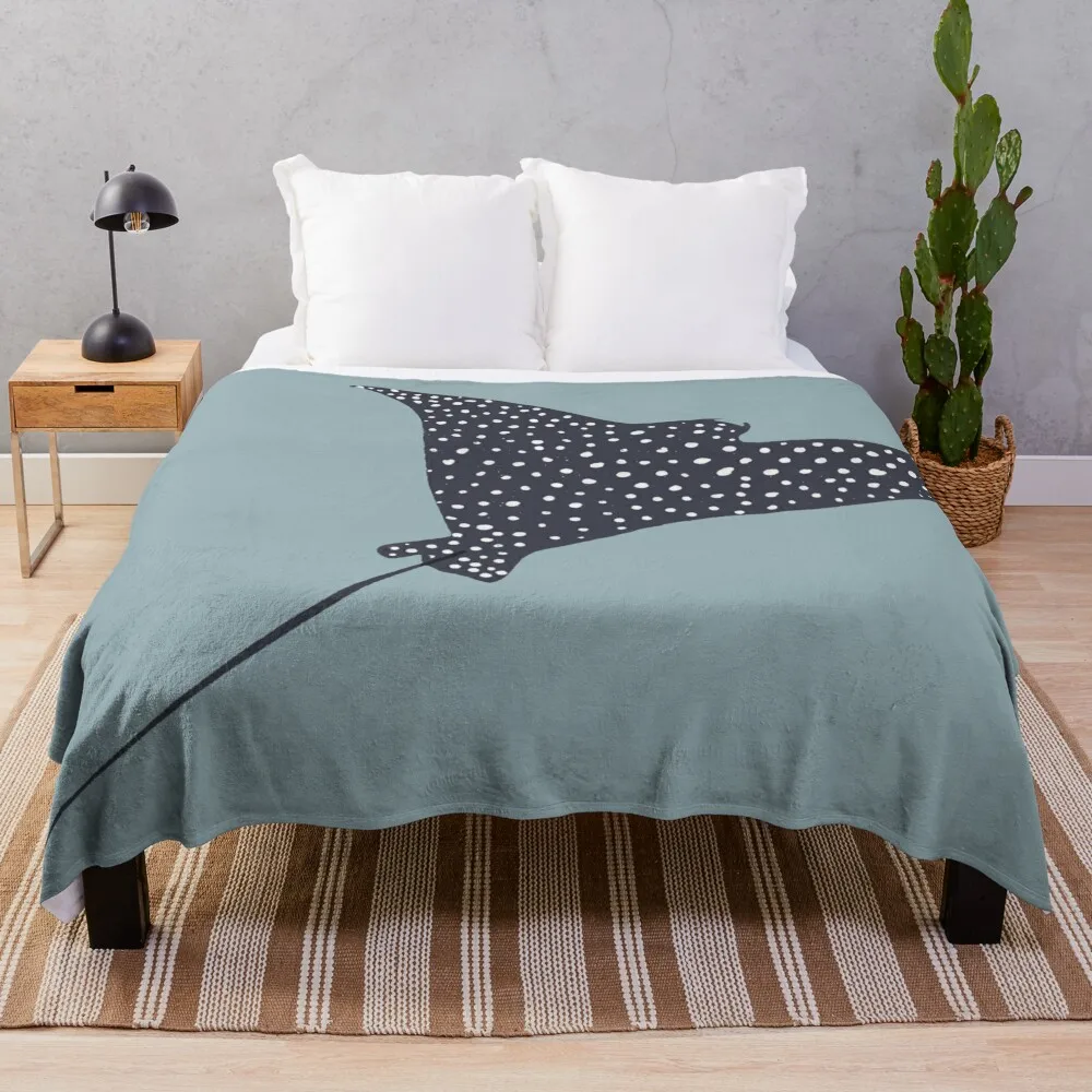 

Stingray Fish illustration Throw Blanket Comforter Luxury Brand cosplay anime Blankets
