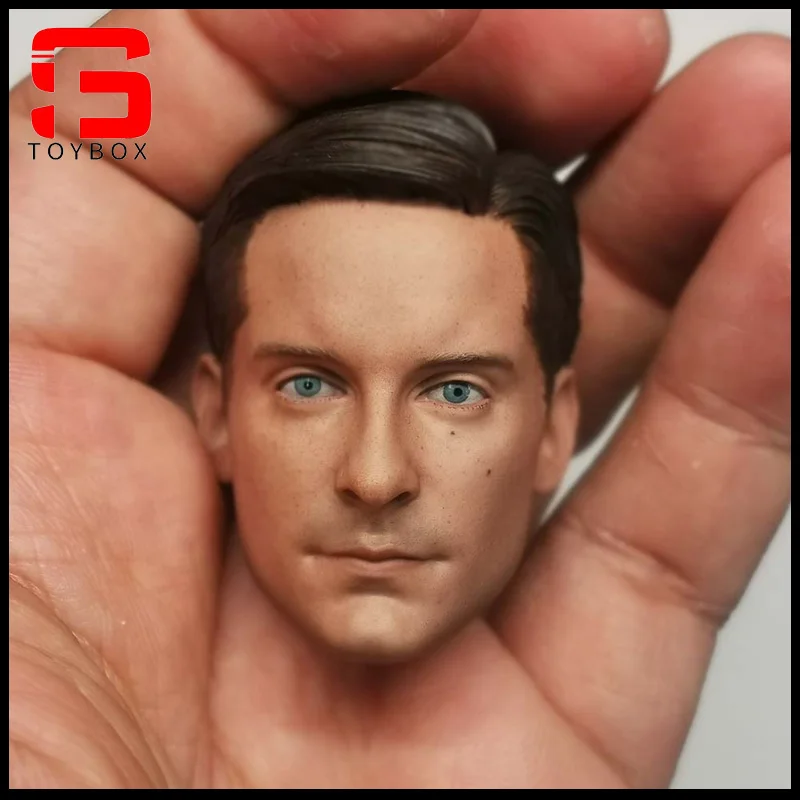 

1/6 Tobey Maguire голова Лепка резьба модель подходит для 12-дюймовой мужской солдат экшн-фигурки Куклы