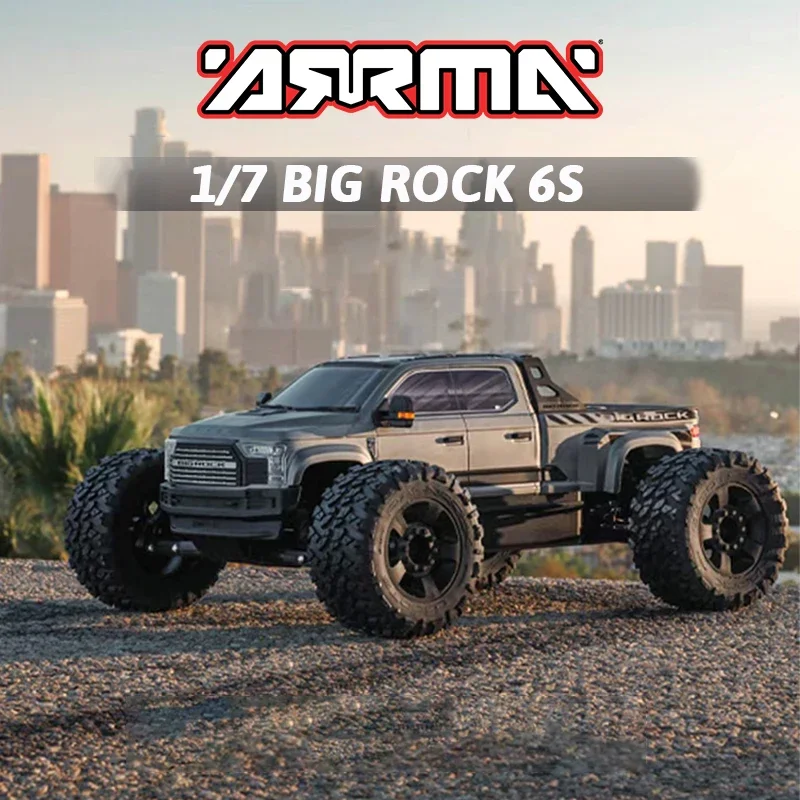 ARRMA ARA7612 빅 락 6S 4X4 BLX 1/7 RC 전기 리모컨 모델 자동차 몬스터 트럭, 성인 어린이 장난감, 신제품