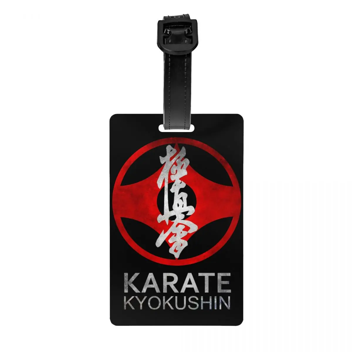 

Karate Kyokushin Luggage Tag Custom Martial Arts Baggage Tags Privacy Cover Name ID Card