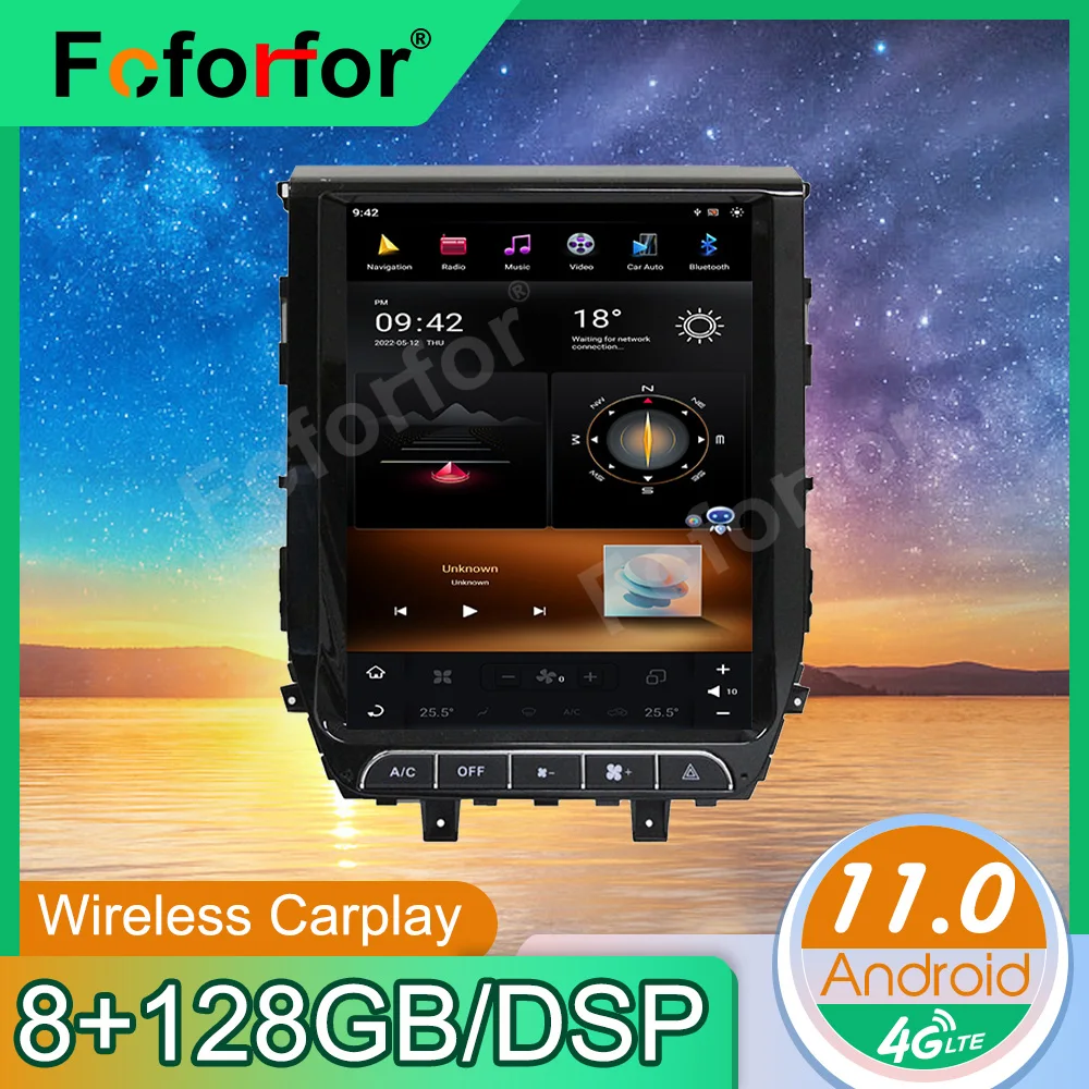 

Android11 For Toyota Land Cruiser lc200 2016-2019 Tesla Vertical Style Screen Auto Radio Car GPS Navigation Multimedia Player
