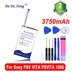 DaDaXiong 3.7V 3750mAh SP65M Li-ion Rechargeable Battery For Sony PSV1000 PS Vita PSV 1000 PCH-1001 PCH-1101 Replacement