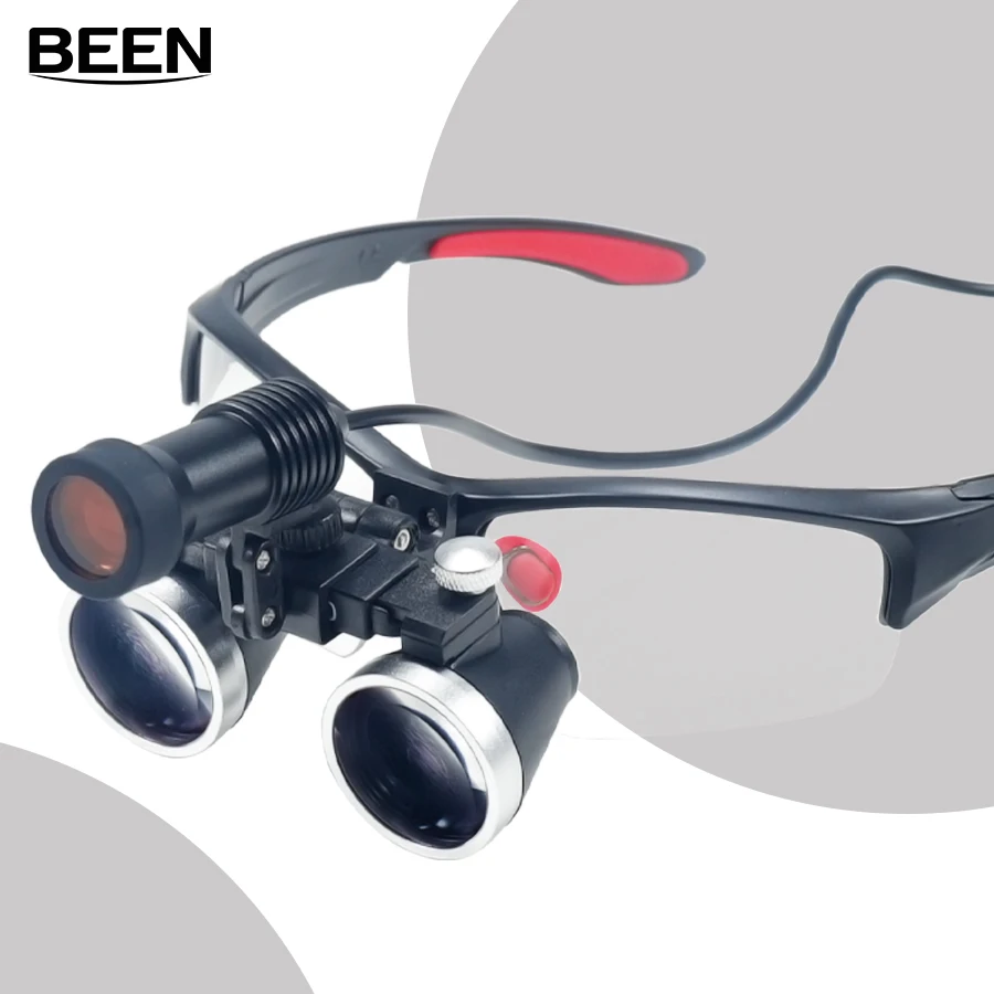 Dental-Loupes-2-5-3-5x-Magnifier-Lab-Medical-Magnification-Binocular ...