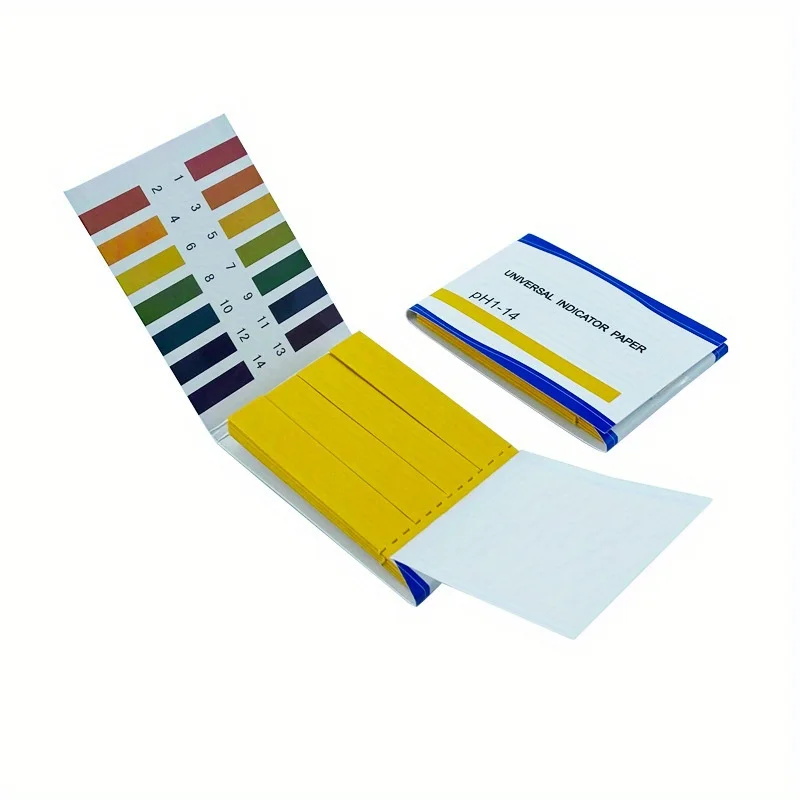80-800 Strips Professional 1-14 ph Litmus Paper Ph Test Strips Water Cosmetics Soil Acidity Test with Control Card litmus test strips,litmus paper test strips,ph test paper