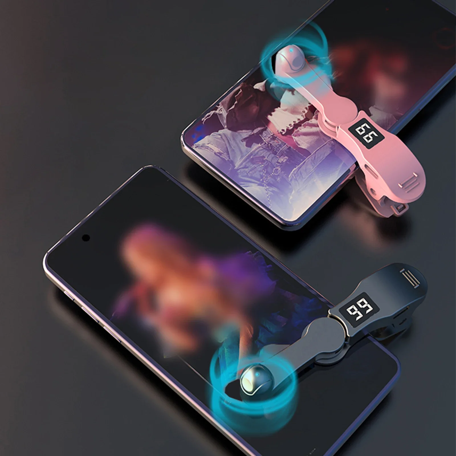 2-in-1 Page Turner Clicker Wireless E-book Page Turner Lazy Record Triggers Remote for Kindle Paperwhite Scribe Accessories