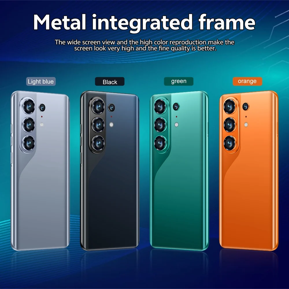K-Touch New C26 Ultra Android 15 Mobile Phones 7.3 HD Cell Phone 22GB+2TB Smartphone 8000mAh Octa Core 5G Dual SIM 16+48MP Camera Cellphones