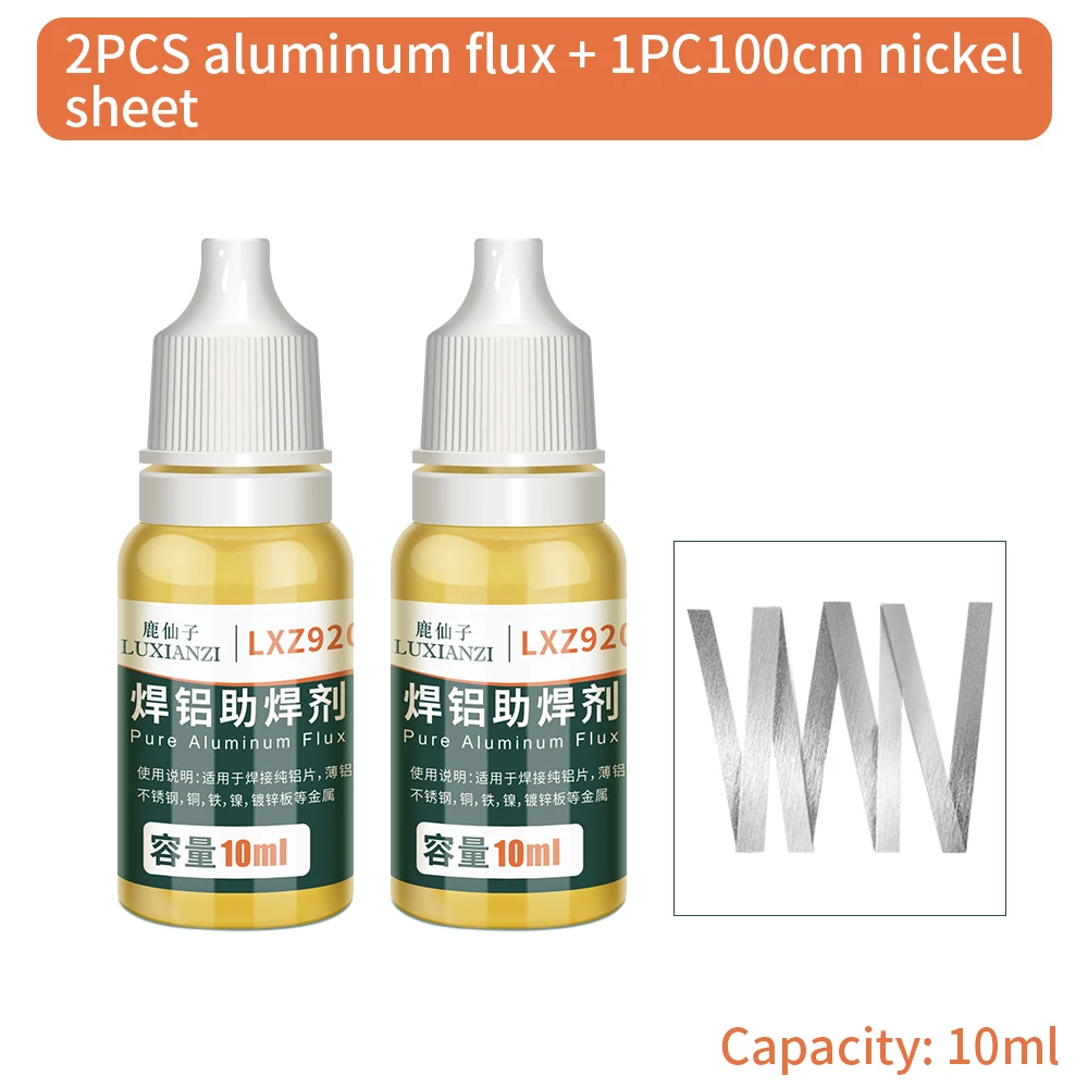 auto darkening helmet LUXIANZI 10ml Copper Stainless Steel Liquid Flux For Metalworking Welding Solder Repair Tool Durable Liquid Solders Water welding wire home depot Welding & Soldering Supplies