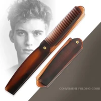 Folding Comb Professional Portable Hair Comb Hard Toothed Combs Styling Makeup Comb 1