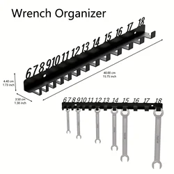 Premium Heavy Duty Wall - Mounted Metal Hooks for Garage and Garden Tools (6 - 18)