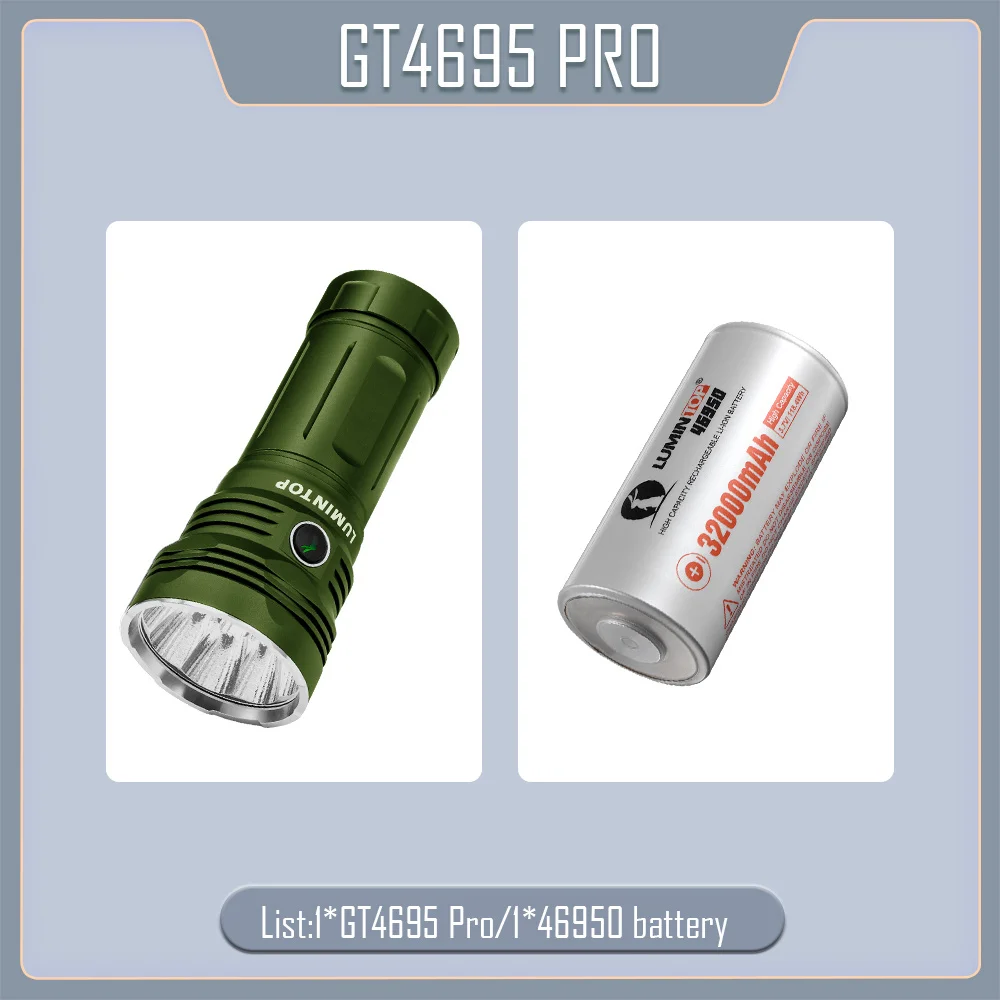 LUMINTOP MACH 46950 23,000ルーメン LED 懐中電灯 【公式通販】