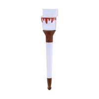 1Pc Cute Ball Pen Stationery Creative Funny Cartoon Pushable Toilet Poop Shit Stool Ballpoint Pen For School Home Office Supplie 1